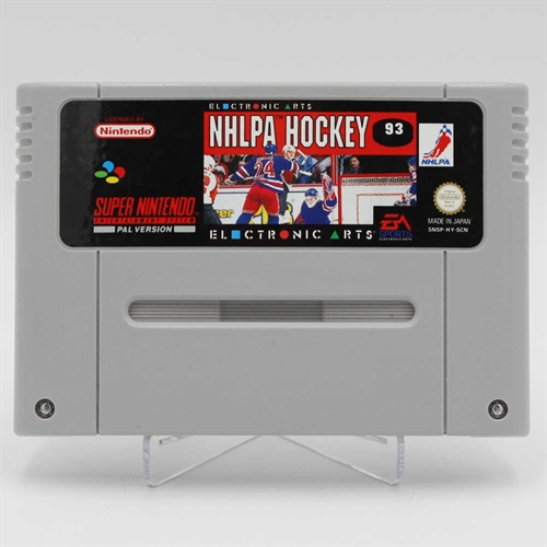 NHLPA Hockey 93 - SNES - Cartridge - (SCN) (ENG) (A Grade) (Used)